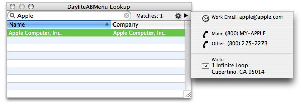 Lookup